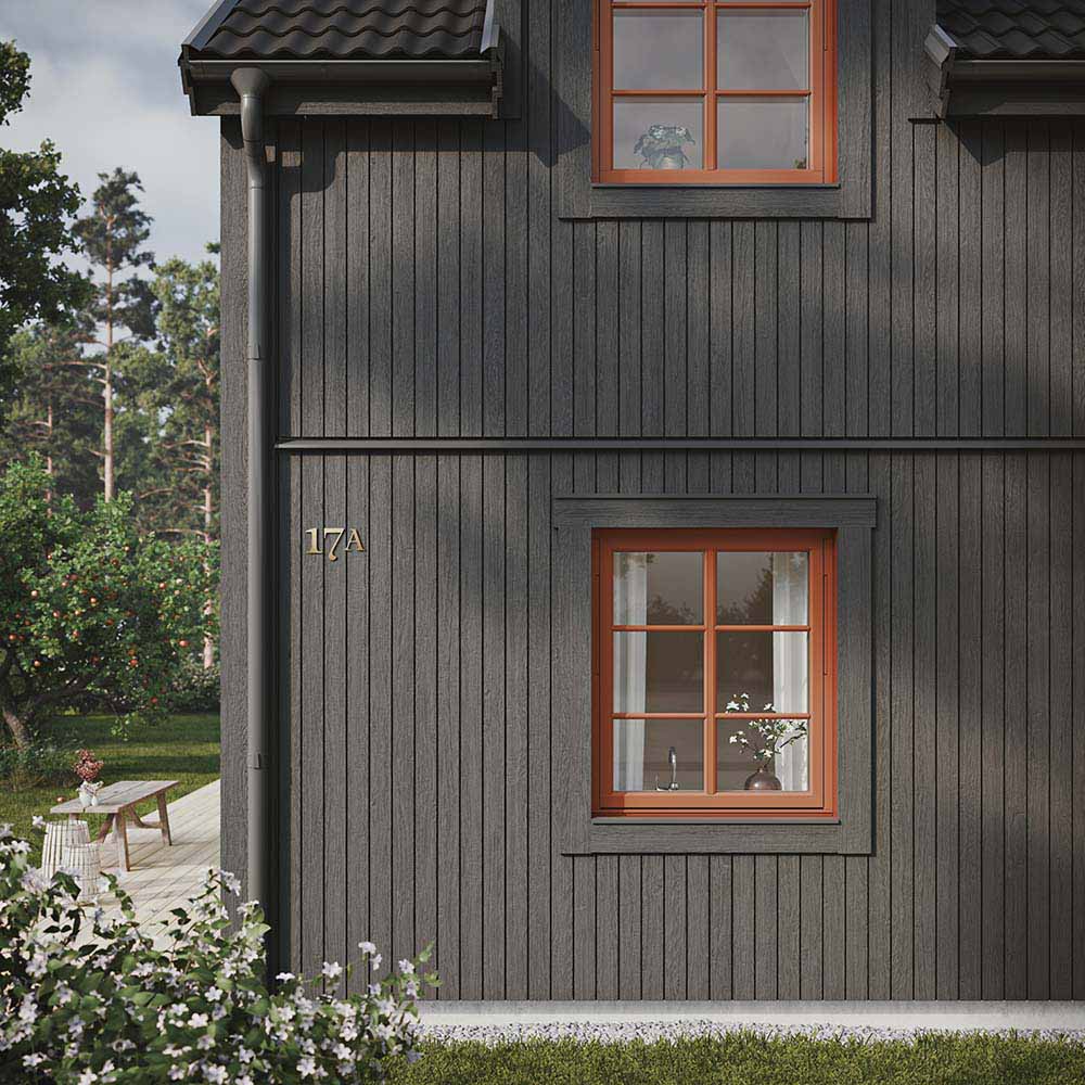 Huisnummer Century - Messing