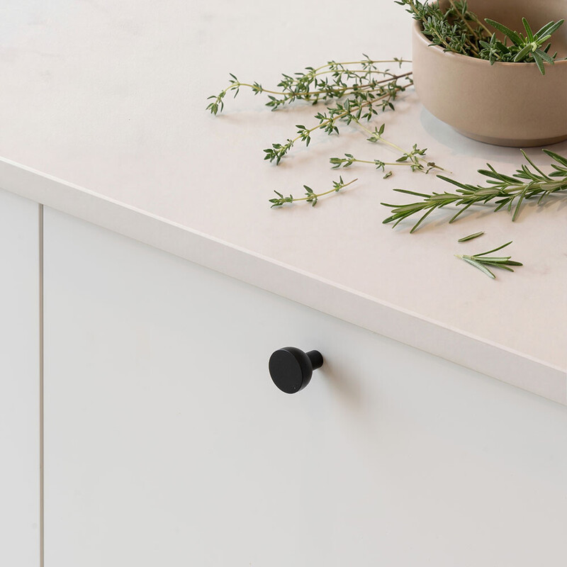 Knop Copenhagen - 25mm - Mat Zwart