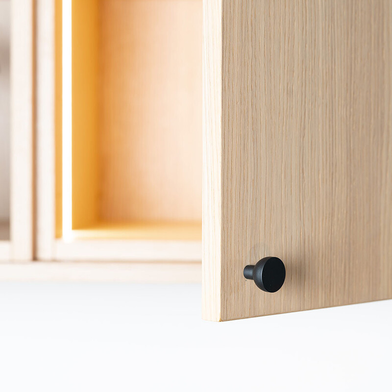 Knop Copenhagen - 25mm - Mat Zwart