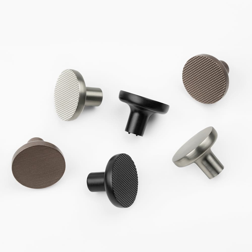 Knop Vibe Plain - Donker Brons