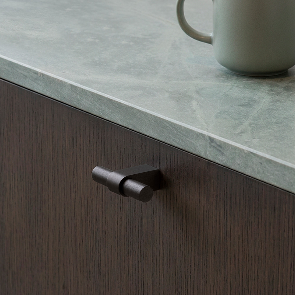 Knop T Trace - Donker Brons