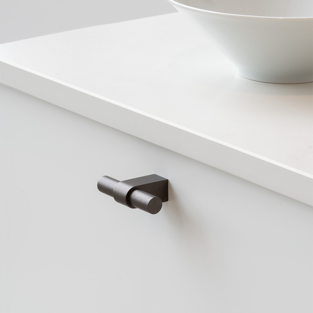 Knop T Trace - Donker Brons