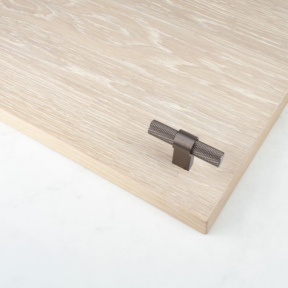 Knop T Helix - Donker Brons