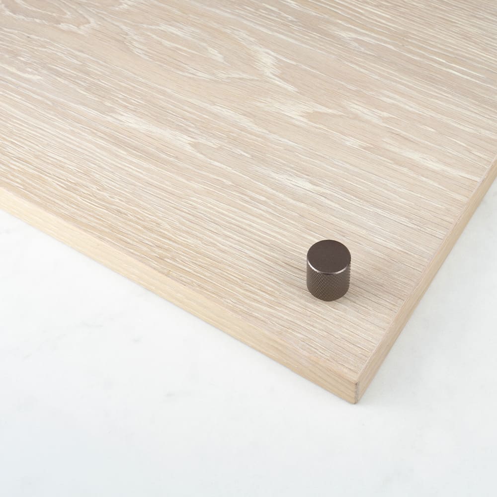 Knop Helix - 20mm - Donker Brons
