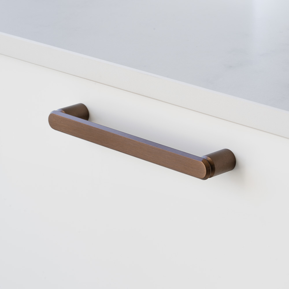 Handgreep Fase cc160mm - Geborsteld Brons