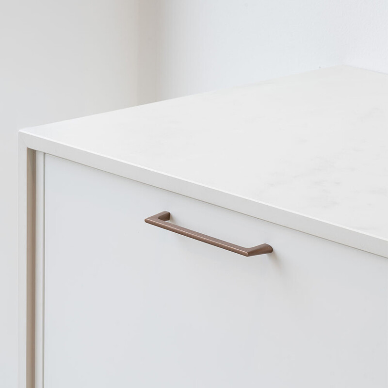 Handgreep Liv - 160mm - Geborsteld Brons