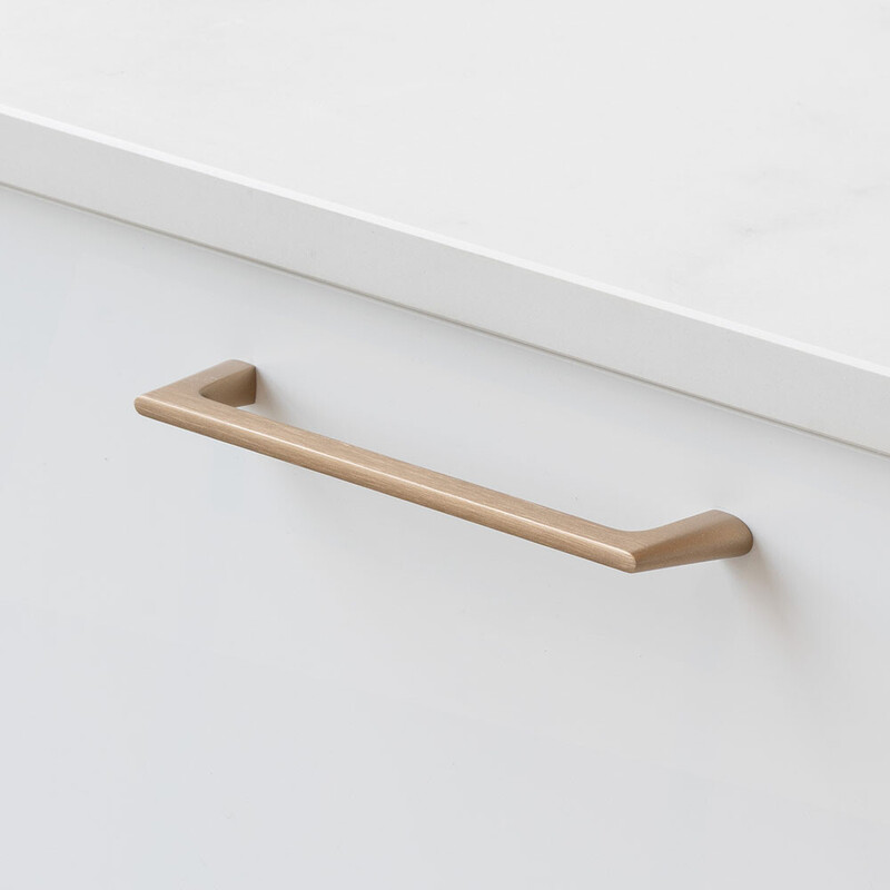 Handgreep Liv - 160mm - Geborsteld Licht Goud