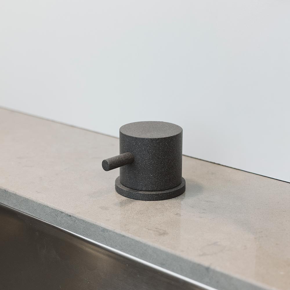 Afsluitkraan voor vaatwasser - Silgranit Rockgrey