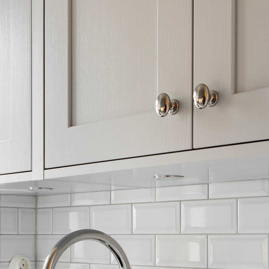 Knop 401 - RVS Afwerking