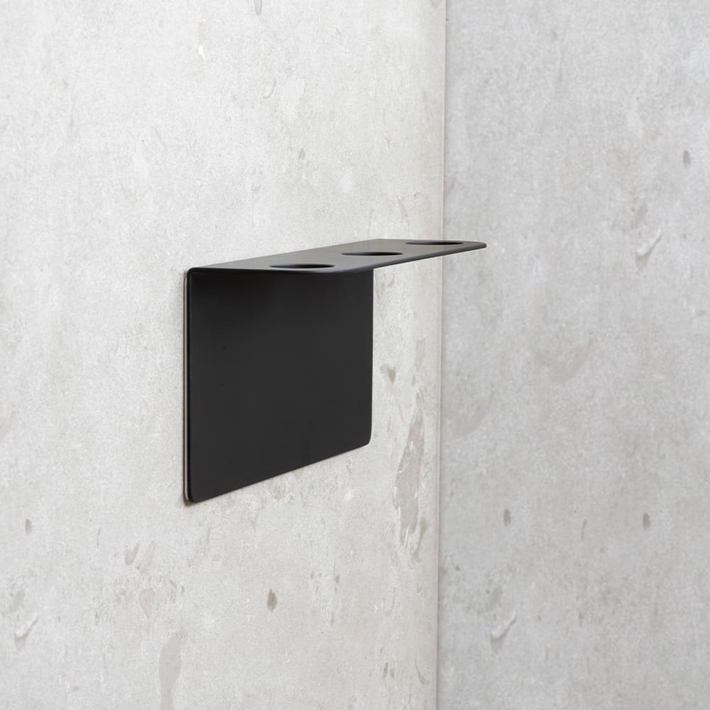 Base Zeep Pomp Houder Douche - Mat Zwart