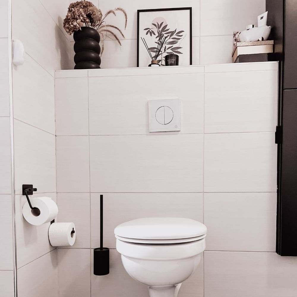 Badkamerset Base 220 - Mat Zwart