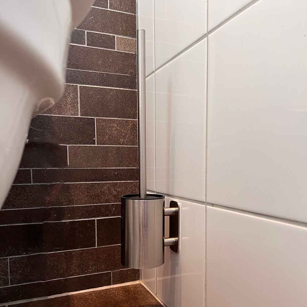 Toiletborstel Solid - Geborsteld RVS