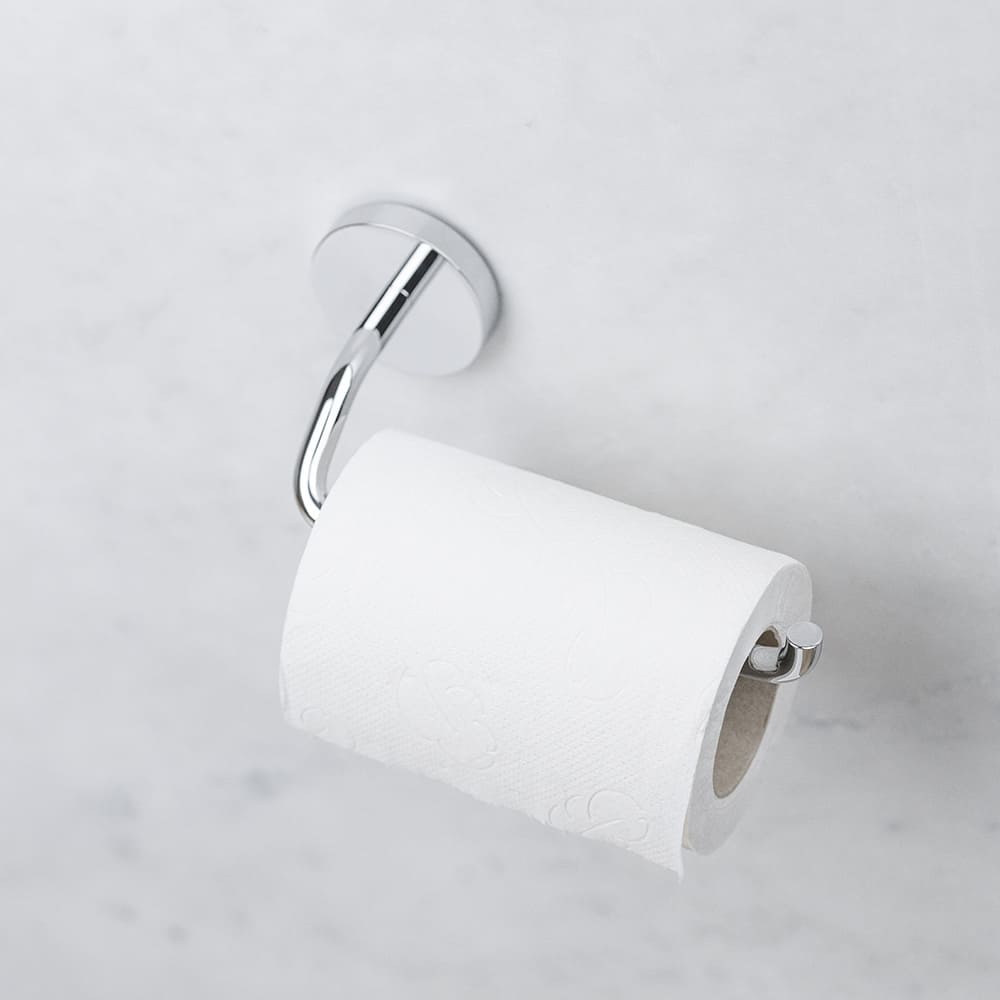 Toiletrolhouder Calm - Gepolijst Chroom