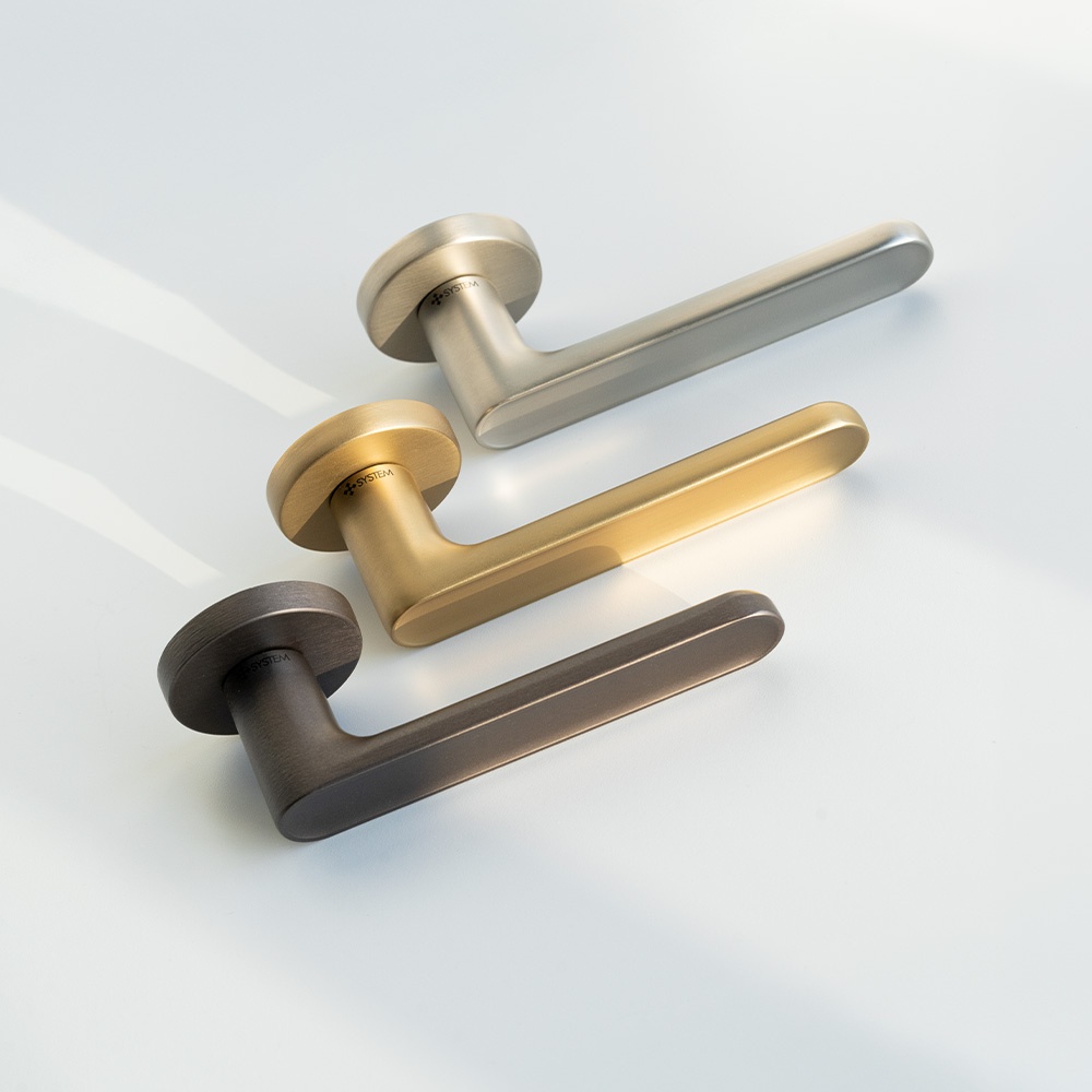 Deurgreep Vibe Soft - Geborsteld Goud