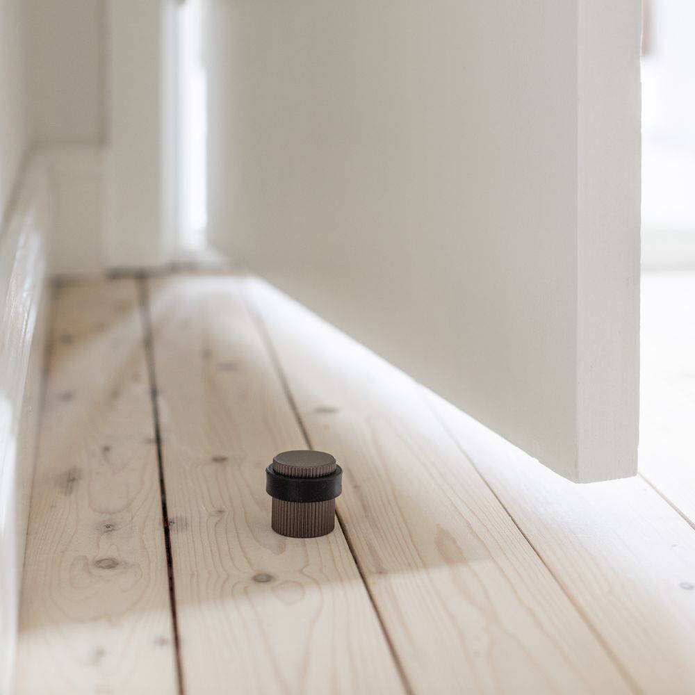 Deurstopper Helix Stripe - Donker Brons