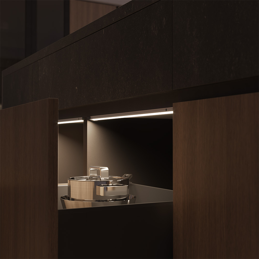 Ladeverlichting Tendy SF UHE IR 24V 2700K - Zwart