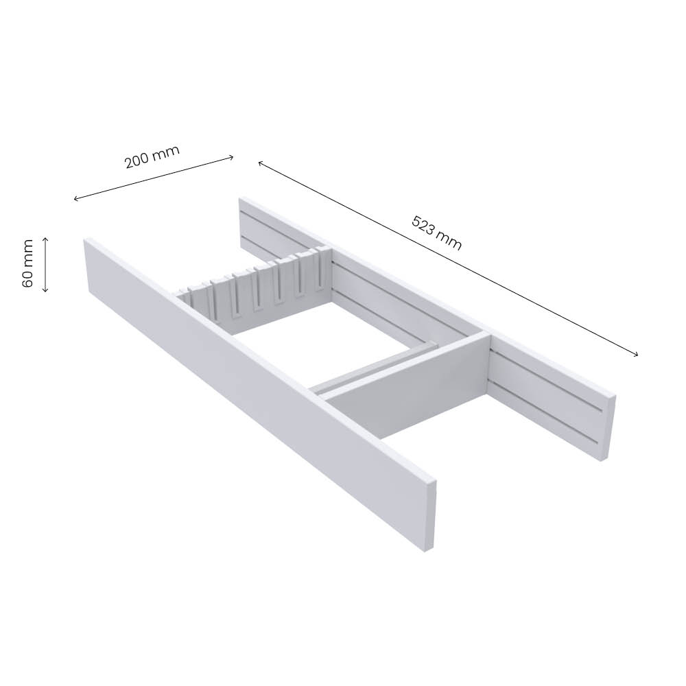 Messen Organizer Flex Basic - Wit
